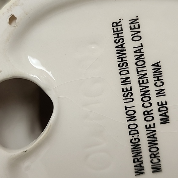 WMG Rooster Ceramic Measuring Spoon Holder Complete with Spoons - Picture 13 of 16